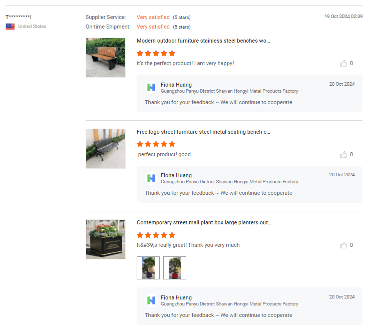Appreciations from some buyers from all over the world
