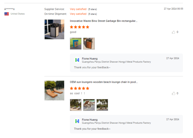 Appreciations from some buyers from all over the world